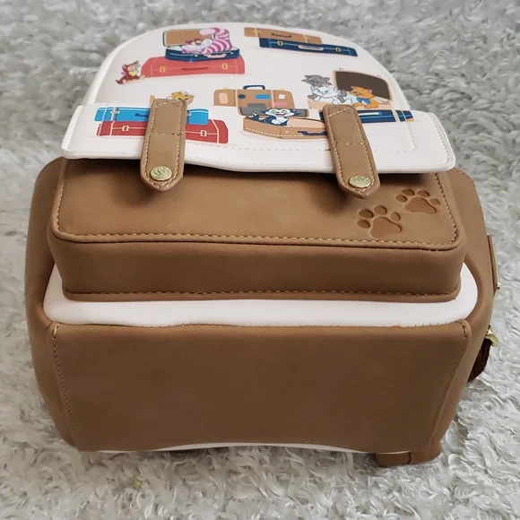 NWT Loungefly Traveling Cats mini backpack - Picture 12 of 16